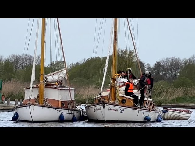 The irony of featuring in your own NEWS video. Norfolk Broads 12 - 19th April 2024