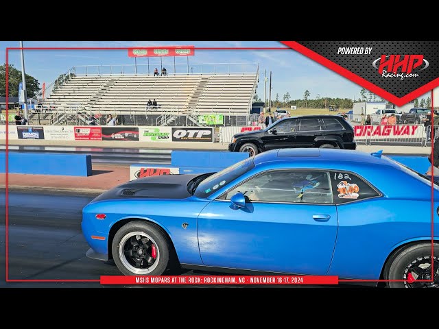 HHP Racing at the Modern Street Hemi Shootout Mopars at the Rock on November 17, 2024