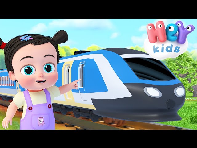 Tren cizgi filmi🚆 Çoçuk şarkıları dinle | HeyKids Türkçe