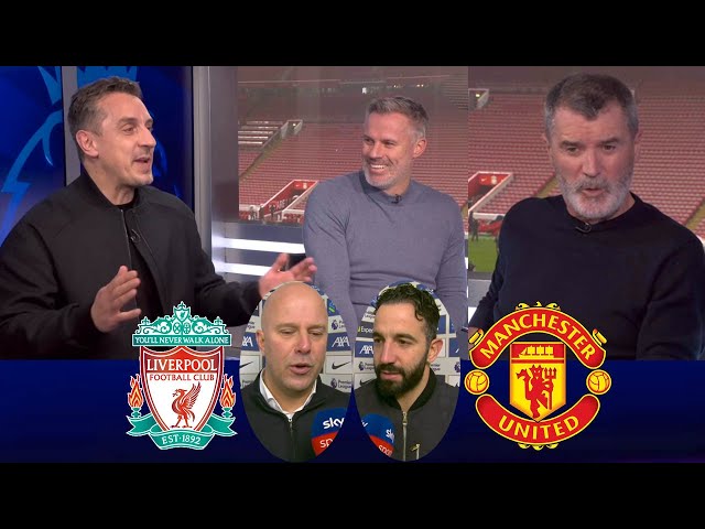 Roy Keane, Gary Neville And Jamie Carragher Crazy Review🗣️ Arne Slot And Ruben Amorim Interview