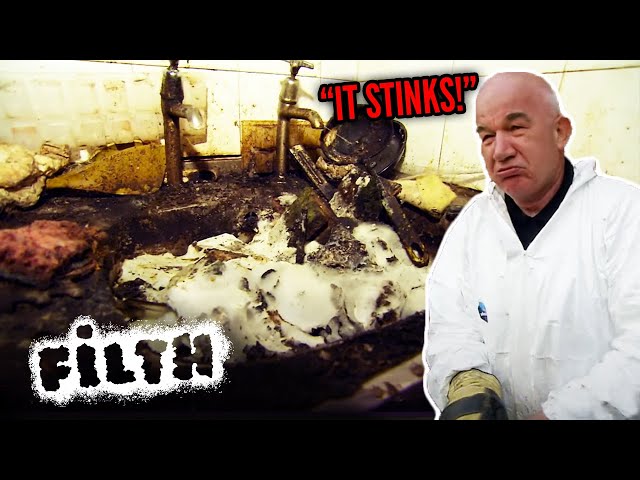 The Sink Full Of Human Waste | Supersize Grime | FULL EPISODE | Filth