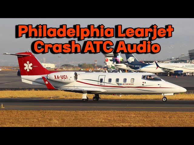 Philadelphia Learjet Crash ATC Audio (Jan 31 2025)