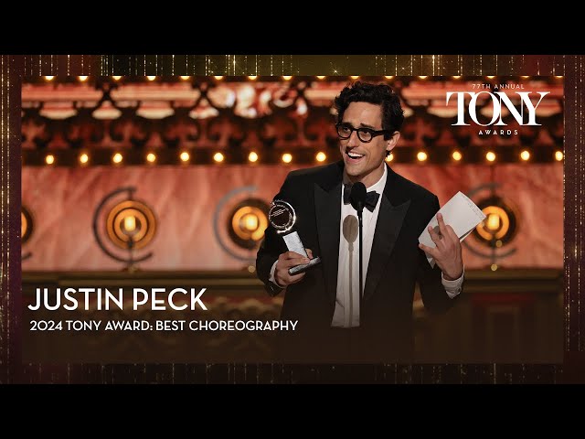 Justin Peck | 2024 Tony Awards Acceptance Speeches