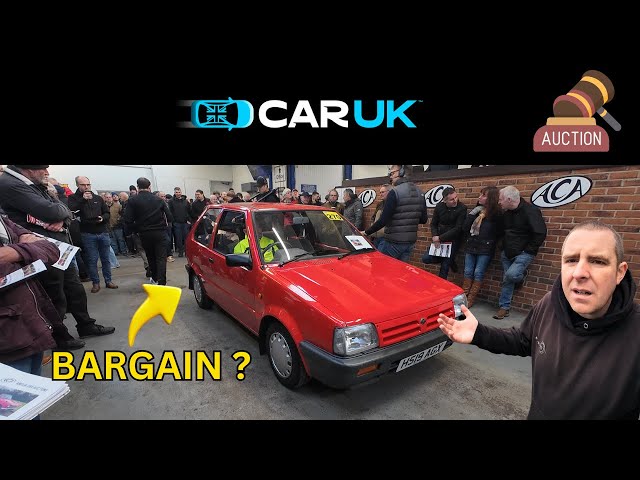 HUNTING FOR BARGAINS AT THIS UK CLASSIC CAR AUCTION