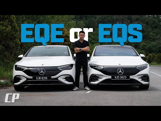 2023 Mercedes EQE 350+ v.s EQS 450+ /// 差別 RM270,000 的距離