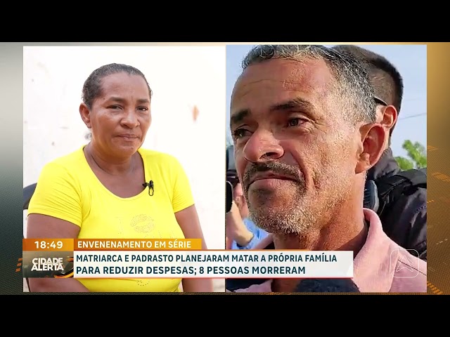 Padrasto e matriarca agiram juntos em caso de envenenamento da própria família em Parnaíba, Piauí