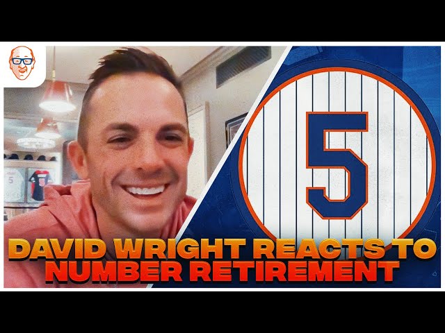 David Wright Reacts To Number Retirement!!