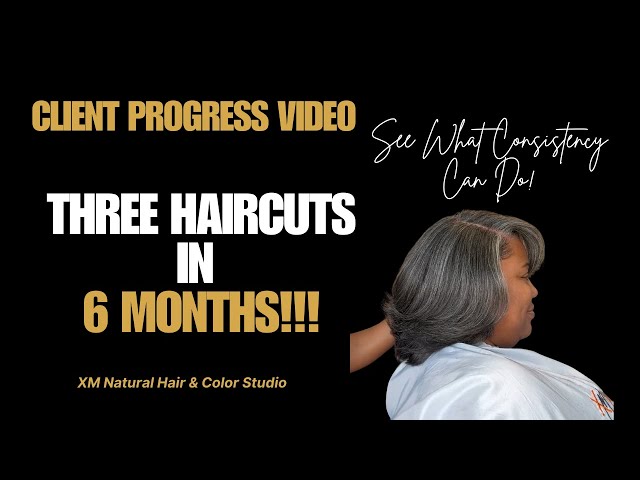 Transform Your Hair with Regular Trims: Client's Amazing 6-Month Journey!