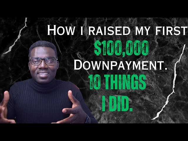 Home Ownership in Canada: 10 Things I Did To Quickly Raise A Down Payment