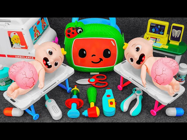 🔴 LIVE 🔴 100 Minutes Satisfying with Unboxing First Aid Playset Collection - COCOMELON COMPILATION