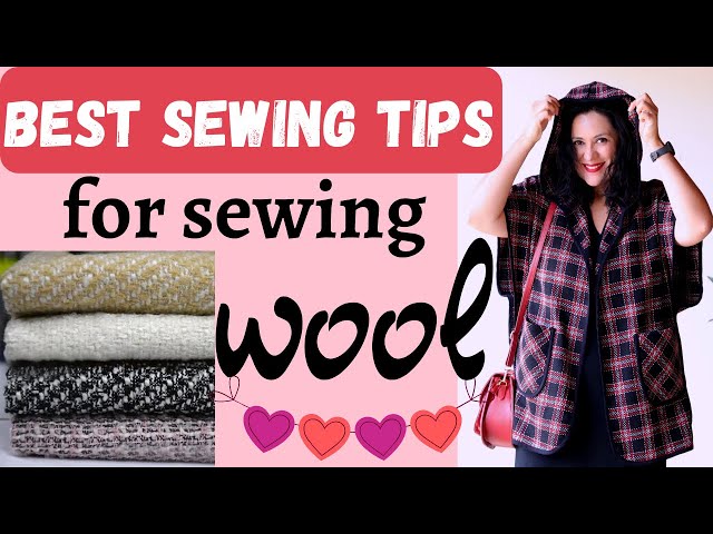 My PROVEN TOP SECRETS for sewing WOOL. All you need to know.