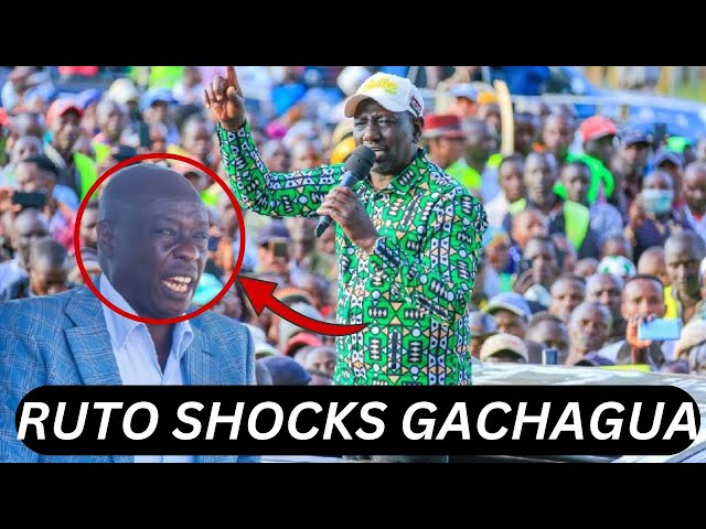 We are not scared of you and your party! President Ruto finally reacts on Gachagua's big reveal