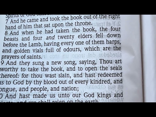 Reading the Bible: Revelation 5