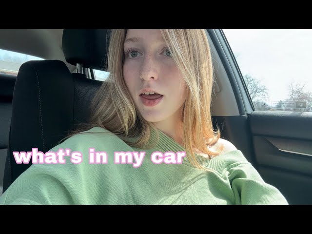 what’s in my car tour