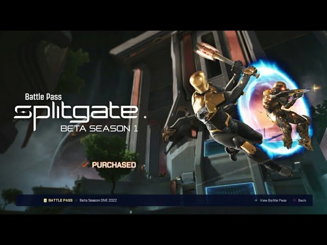 Finally Purchasing Splitgate Battle Pass For The First Time (Splitgate Beta Season 1) [20/3/2022]