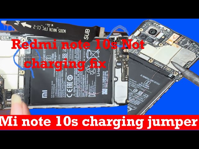 Redmi note 10s Not charging problem fix solution/xioami-m2101k7al,m2101k7ag charging solution