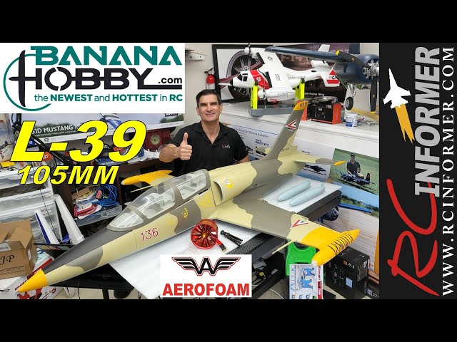 Banana Hobby / BlitzRC L-39 105mm EDF from AF Models FIRST LOOK By: RCINFORMER