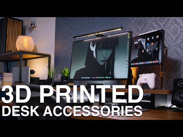 3D Printing Awesome Desk Accessories | Customizing My Workspace