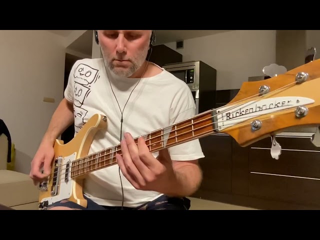 Rickenbacker 4003, Drop C# tuning, DARKGLASS Microtubes B3K, EBS MultiComp, SansAmp Bass Driver