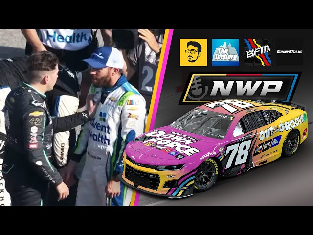 NWP LIVE - Chastain Fight, Hamlin vs. Larson, Throwbacks, and the Podcast Party Bus!