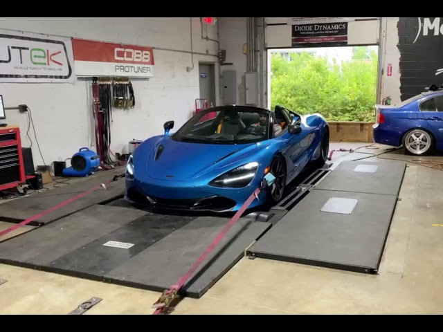 Mclaren 720s w/ ARMYTRIX Full Exhaust System l Revs Sound, Pops and Bangs!