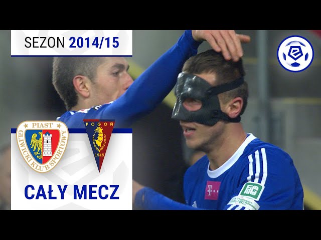 (2/2) Piast Gliwice - Pogoń Szczecin | CAŁY MECZ | Ekstraklasa 2014/15 | 19. Kolejka