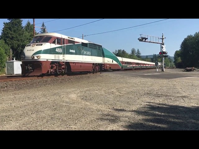 Trains Near Downtown Castle Rock