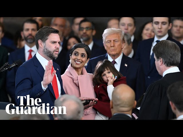 JD Vance takes oath of office to become US vice-president