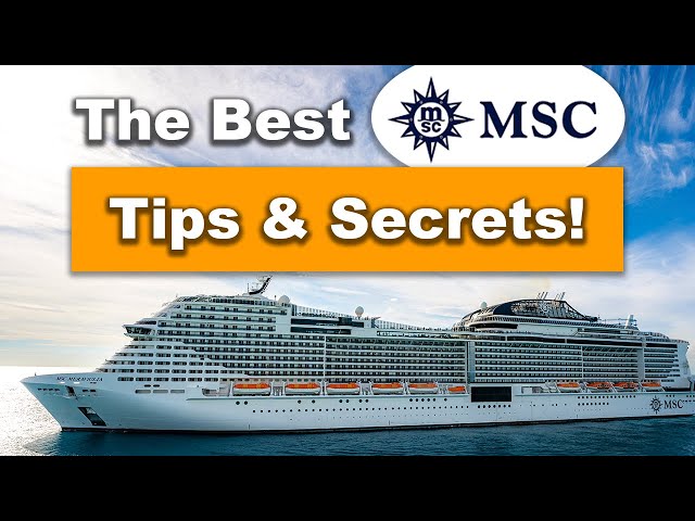 MSC cruise tips & tricks to know before your cruise!