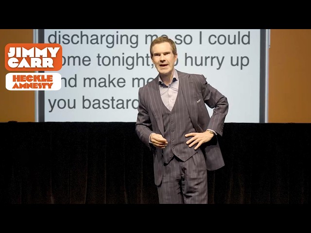 Jimmy Jokes With Audience Member With Crohn's  | Jimmy Carr