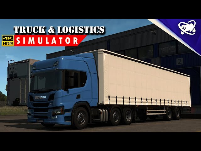 Truck & logistics Simulator SCANİA G440 6X4 |Game Play| |4K|