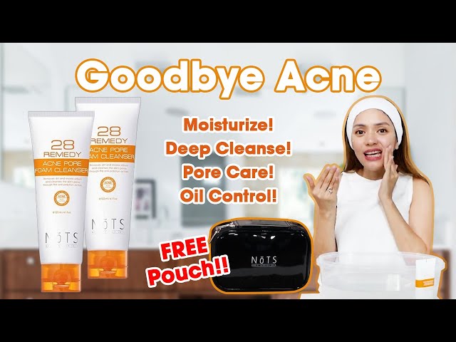 NOTS 28 Remedy Acne Pore Foam Cleanser | Shop TV