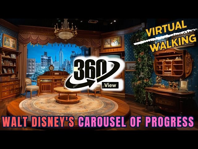 360º View * Walt Disney's Carousel of Progress * FULL SHOW * Magic Kingdom FL * 360° Video