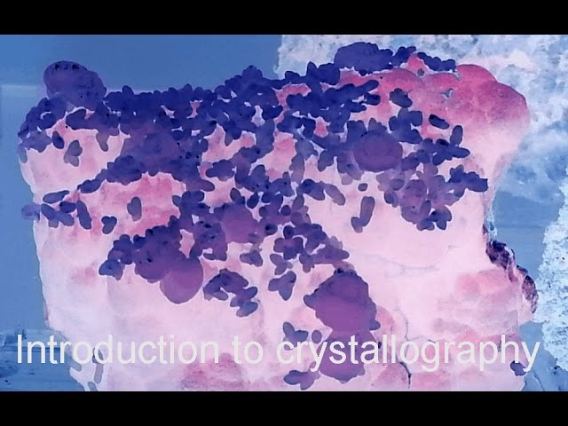 Introduction to Crystallography (2016) - lecture 1