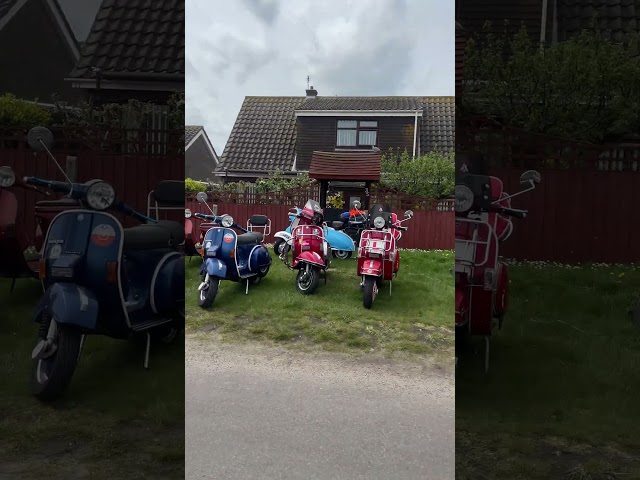 Scooters at Caister #shorts #viral #scooter