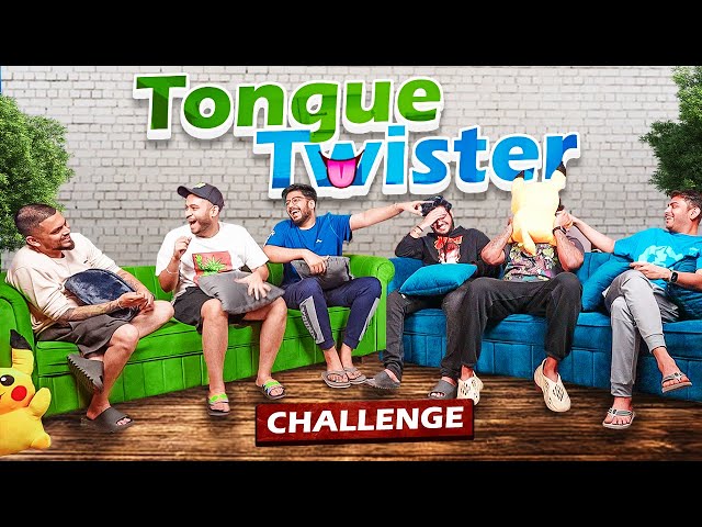 TONGUE TWISTER CHALLENGE IN S8UL GAMING HOUSE 2.0 !!