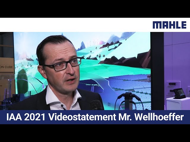 Martin Wellhöfer | Management Board of the MAHLE Group | Interview at IAA Mobility 2021