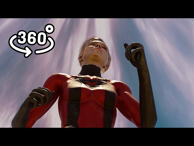 MADAME WEB IS CHASING YOU IN VR 360°