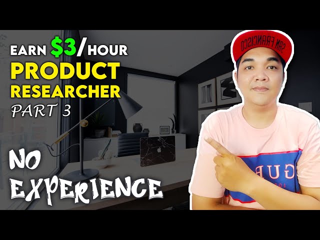 Product Researcher Full Course Online Jobs Homebased Job Work From Home For Beginners Students P3