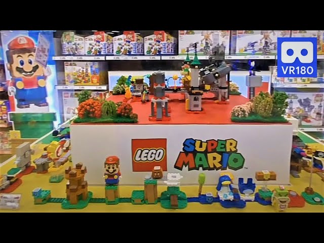 3D 180VR 4K New Super Mario & Yosi LEGO Toys