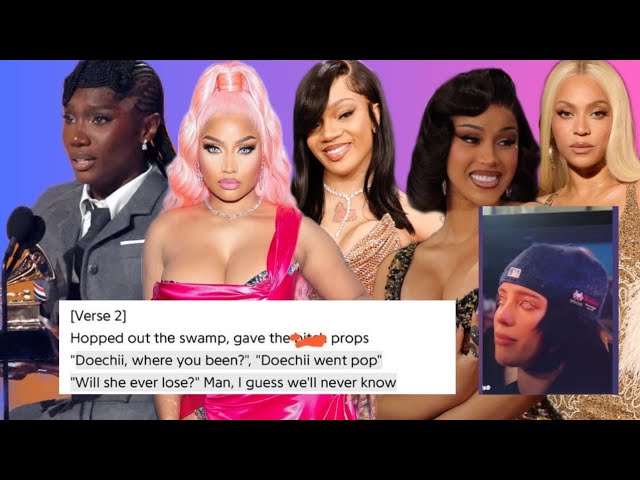 ‼️Doechii MIMICKS & SH🅰️DES Nicki Minaj! Beyoncé AOTY & Billie Eillish CRIES. Glorilla Grammys 2025