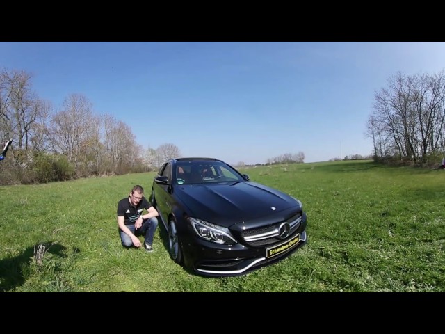 360° View Mercedes-AMG C63s T-Modell 510PS/700 NM, Komplett-Test, Test & Drive