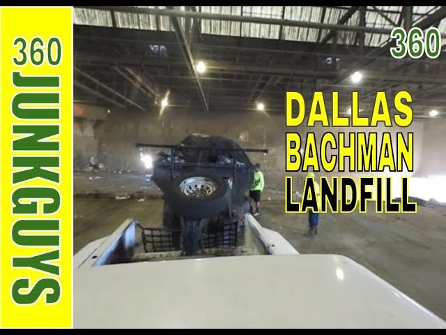 360 Video , The Dallas transfer Bachman Landfill / DfwJunkGuys.com