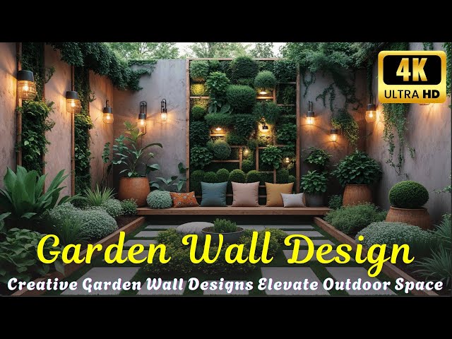 Creative Garden Wall Designs to Elevate Your Outdoor Space