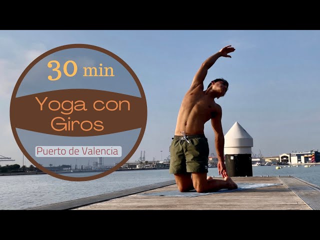 Yoga con Giros, ideal para estirar tu abdomen y pecho | Intermedio / Modificado para principiantes