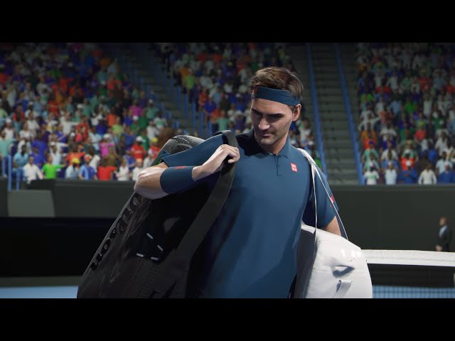 TIEBREAK Gameplay Federer vs Djokovic AO PC