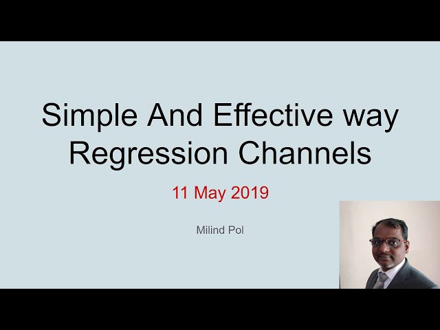 Perfect entry and exits through "Regression Trend Channels" - Trading made simple