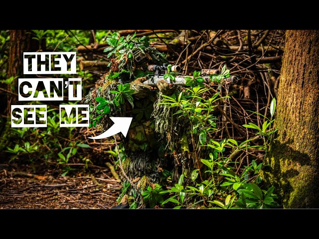 Stealth and Skill: A Ghillie Sniper's Mission / Airsoft Gameplay