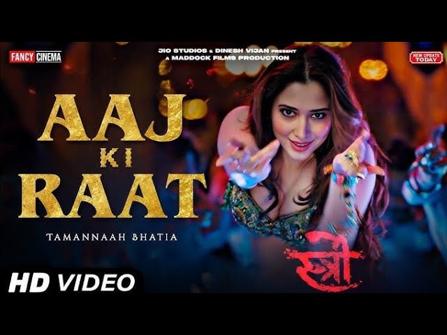 Aaj Ki Raat | Lyrics| Ai Generate songs|| Aaj Ki Lofi | [slowed+reverb] Aaj Ki Raat Bollywood songs|