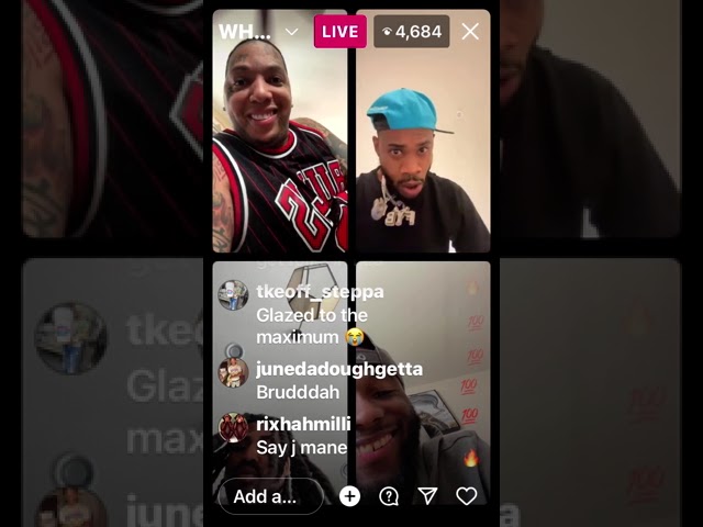 FYB JMANE ON IG LIVE WITH KING YELLA AND ROOGA SPEAKS ON CARTI B AND PUSHING PEACE ☮️👀🔥🔥💪🏼